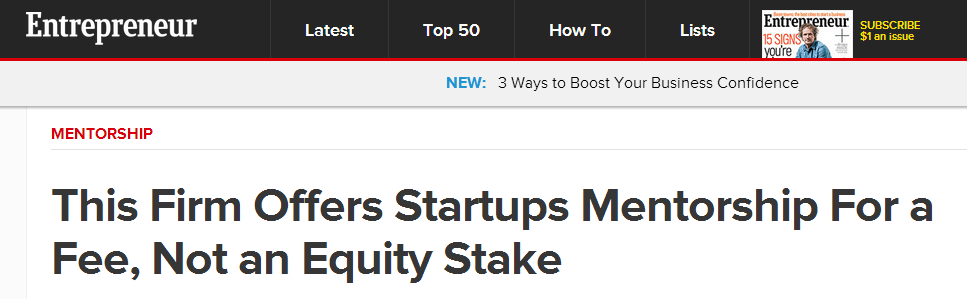 GLG Share provides startups access to mentorship without exchanging equity