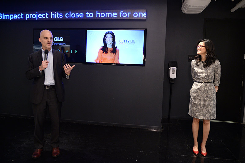 GLG Celebrates Betty Liu / Radiate