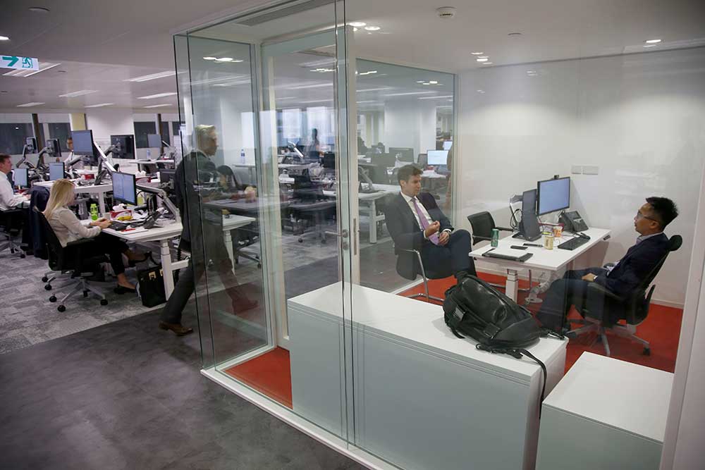 Activity-based Workspace at GLG Hong Kong