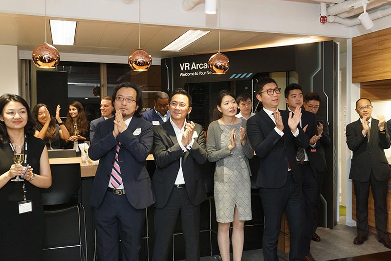 Guests attend GLG Hong Kong Open House