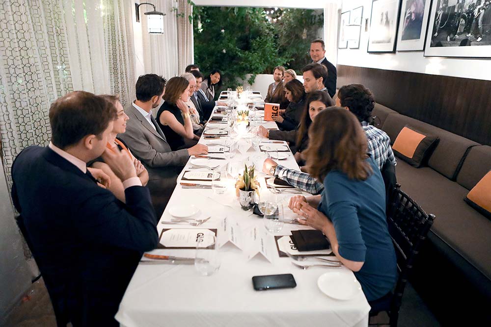 GLG Social Impact Dinner at Milken
