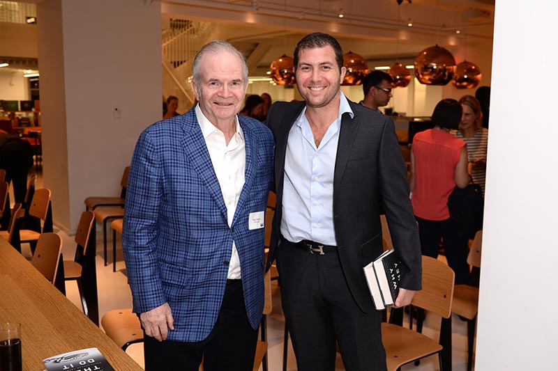 Paul Steiger and guest